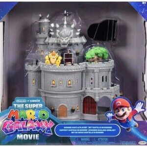 The Super Mario Galaxy Movie – Deluxe Bowser Castle Playset with 1.5 inch Bowser